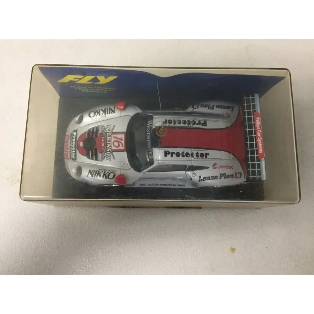 Fly Porsche 911 GT1 #16 Silverstone 1997 Slot Car Model 1:32 Ref. A33 w/ Case